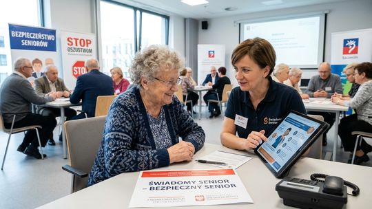 5 tysięcy okradzionych seniorów rocznie. Rusza program profilaktyczno-edukacyjny „Świadomy Senior – Bezpieczny Senior”