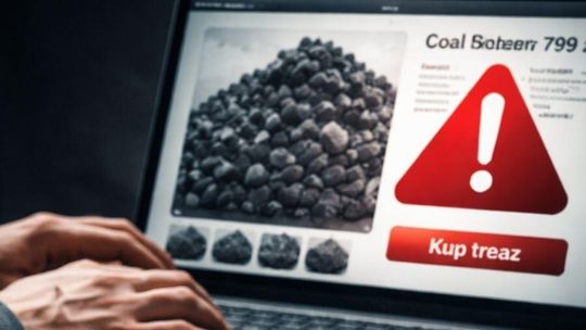 Węgiel widmo: Fałszywe e-sklepy kradną tysiące złotych. Jak nie dać się oszukać?