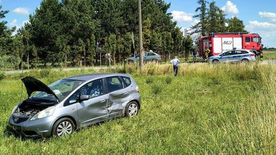 Ignorowanie znaku STOP. Kolejny wypadek i potężne mandaty