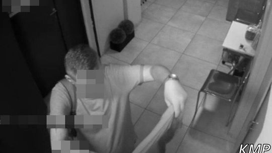 Jego kradzież nagrały kamery. Wywiadowcy ze Szczecina poznali go od razu na nagraniu