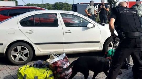 Kierujący był nerwowy i pobudzony. Tajemnice zachowania badano alkomatem i... narkotestem