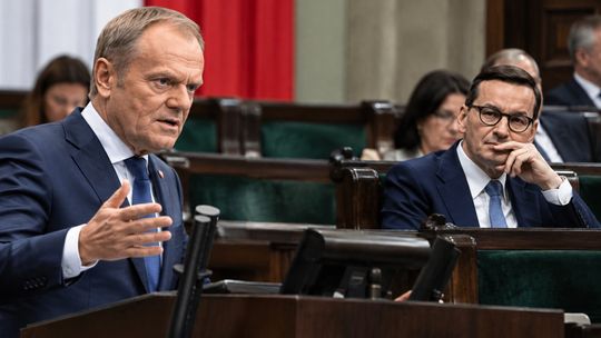 Sondaż parlamentarny i przewaga KO. Czy Mateusz Morawiecki stworzy nowy rząd większościowy