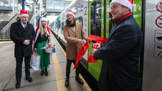 Kolejne nowoczesne pociągi wyruszyły z Dworca Głównego w Szczecinie