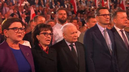 Konwencja PiS z ostrymi wypowiedziami Kaczyńskiego i Morawieckiego