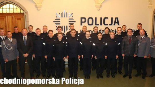 Mamy nowych funkcjonariuszy policji