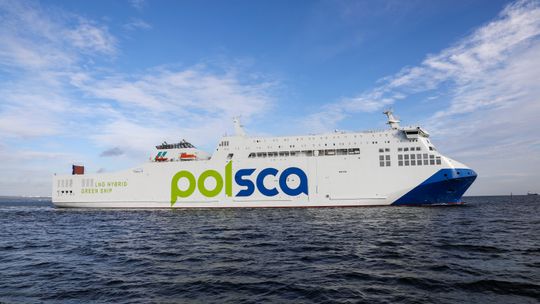 Najnowocześniejszy prom Jantar Unity przekazany armatorowi. Chrzest jednostki odbędzie się 17 stycznia Najnowocześniejszy prom Jantar Unity przekazany armatorowi. Chrzest jednostki odbędzie się 17 stycznia