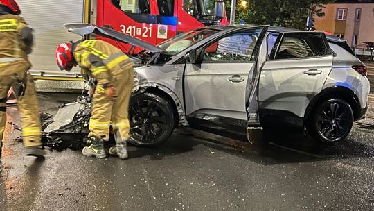 Zignorował, że jest na drodze podporządkowanej