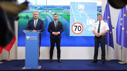 Proponują taki znak drogowy. Odcinkowym pomiar z nowym znakiem