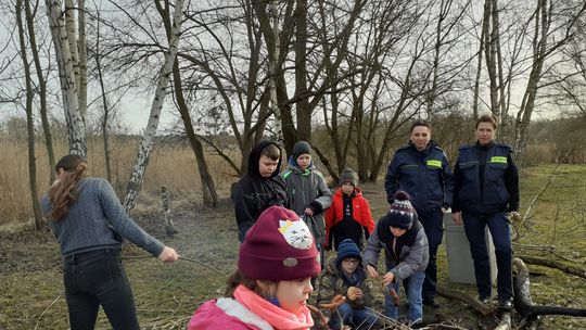 Ognisko nad Jelenim Stawem – czyli bezpieczne  ferie w mieście