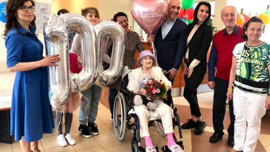 Pacjentka obchodziła 100. urodziny