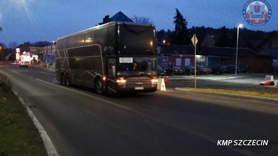 "Pijany autobus" na ulicach Szczecina. Liczył, że wytrzeźwieje w trasie