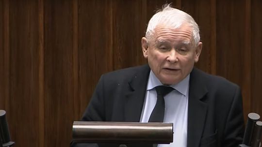 Kaczyński wypowiada słowa nienawiści do większości parlamentarnej