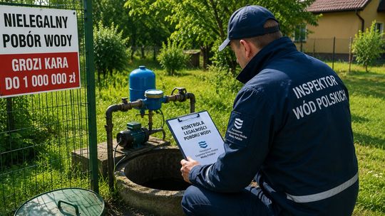 Kontrole studni przydomowych. Wody Polskie nałożyły 14 mln zł kar w dwa lata