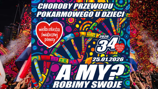 Przed nami 34 Finał WOŚP. Celem są zdrowe brzuszki naszych dzieci Przed nami 34 Finał WOŚP. Celem są zdrowe brzuszki naszych dzieci