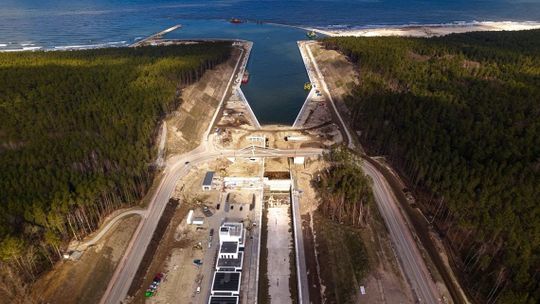 Są chętni do transportu towarów kanałem przez Mierzeję Wiślaną