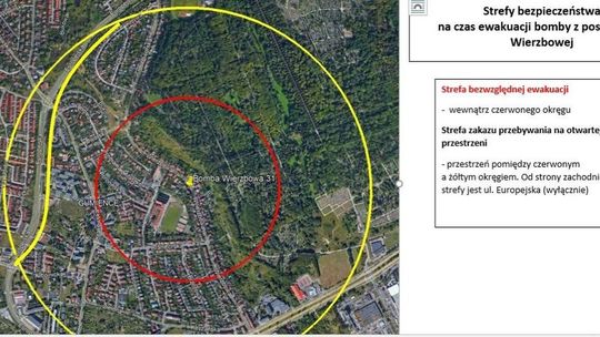 Saperzy będą podejmować bombę lotniczą. Mieszkańcy zostaną ewakuowani