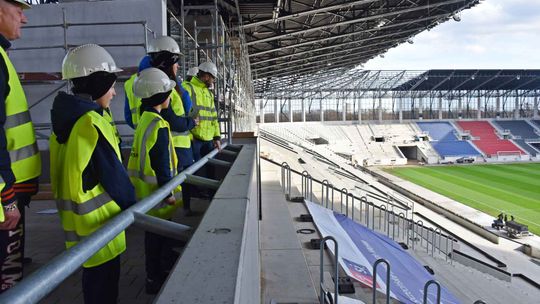 Stadion Miejski  w Szczecinie  -  wieści z budowy