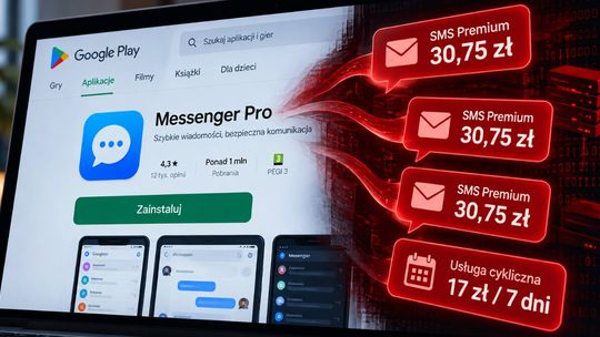 Aplikacje w Google Play mogły naliczać płatne SMS-y