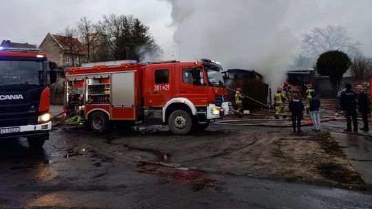 Tragiczny pożar w Szczecinie. Dwie osoby nie żyją
