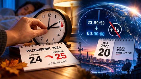 Przejście na czas zimowy i koniec sekund przestępnych. Co tak naprawdę czeka nas od 2027 roku