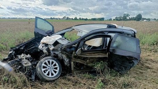 Uwaga na przejazdach kolejowych. Ten nie był ostrożny