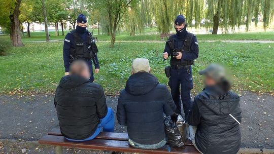 Wrzeszczał w parku. Zatrzymała go policja