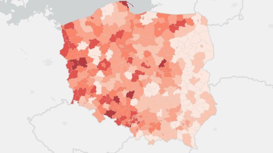 Wysoki wskaźnik zakażeń w Szczecinie
