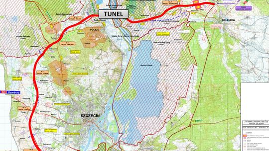 Zachodnia obwodnica Szczecina będzie kontynuowana. To inwestycja z najdłuższym tunelem w Polsce