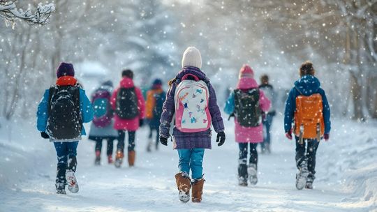Zimowe warunki i zamykanie szkół. Kiedy dyrektor może odwołać lekcje?