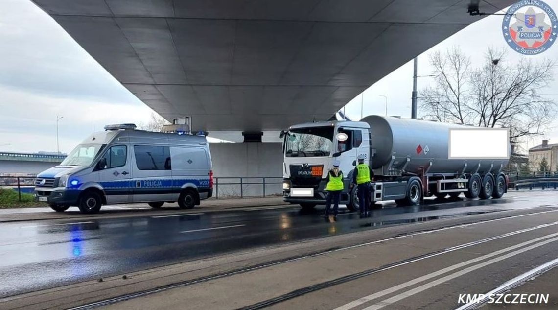 Bomba na kółkach. Miał promil i kierował cysterną