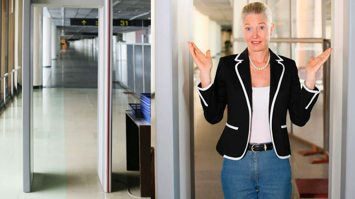 Zanim wejdziemy do szpitala przejdziemy przez bramkę jak w sądzie?