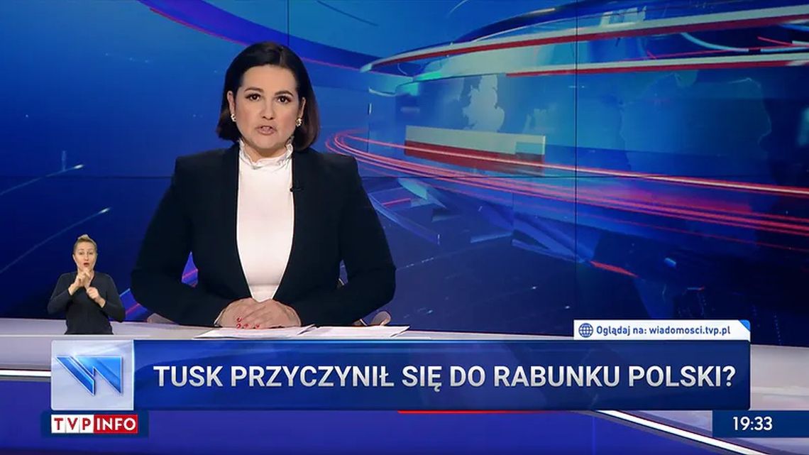 W „Wiadomościach” dominowało szczucie na Donalda Tuska i na opozycję