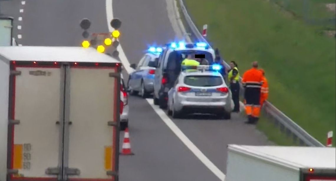 Tak się zachował kierowca. Nie uniknął kary [WIDEO]