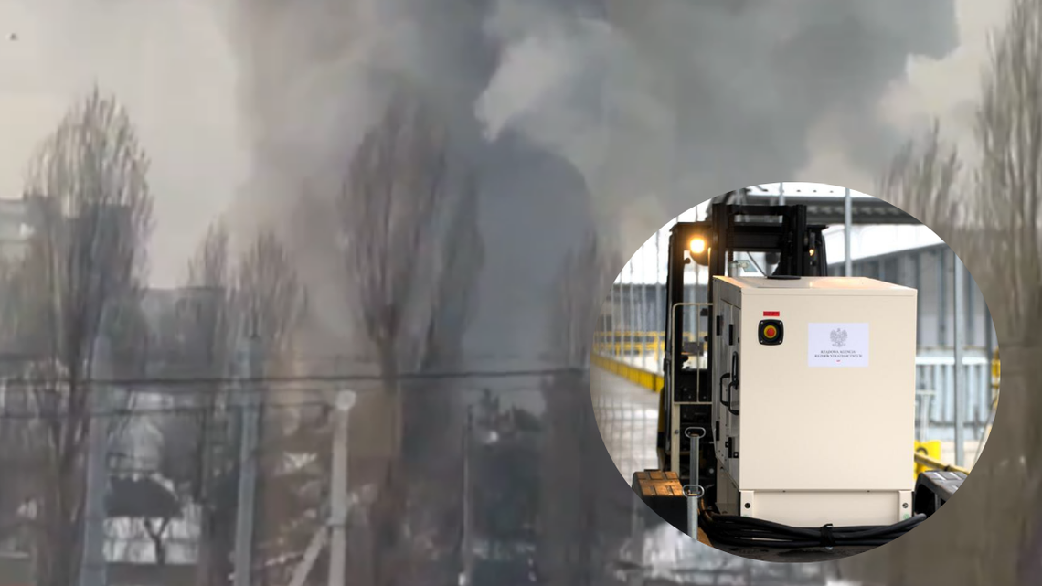 Generatory wysyłamy na Ukrainę. Mierzą się z brakiem prądu i ciepła przy siarczystych mrozach