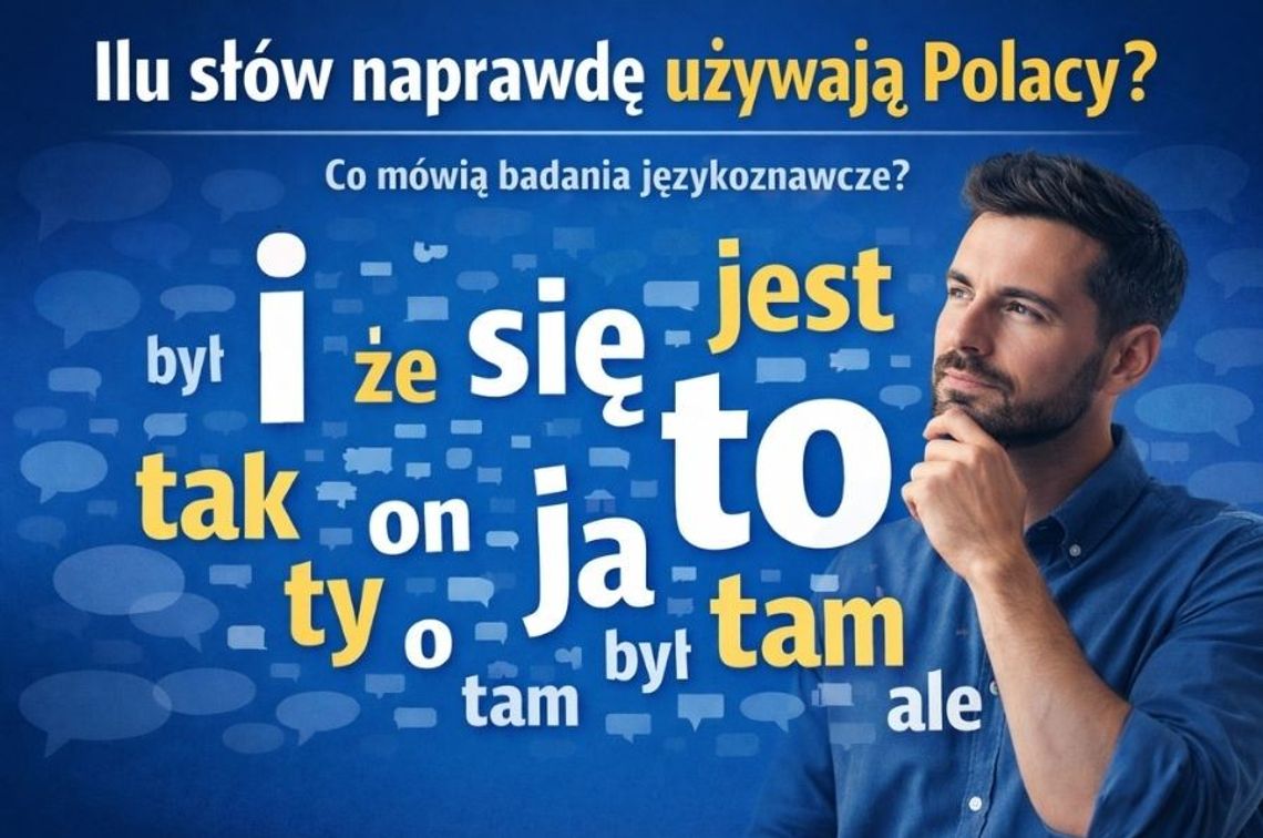 Tyle właśnie słów używają na co dzień Polacy? Specjaliści zbadali Tyle właśnie słów używają na co dzień Polacy? Specjaliści zbadali