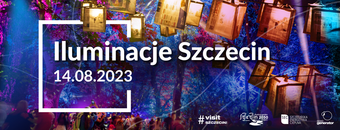 Iluminacje Szczecin 2023 - czyli miasto nocą