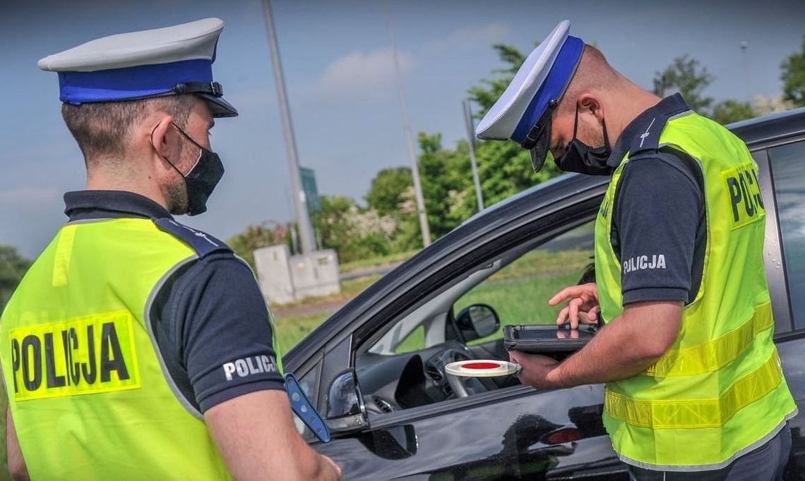 Jechał tak dziwnie, że wpadł