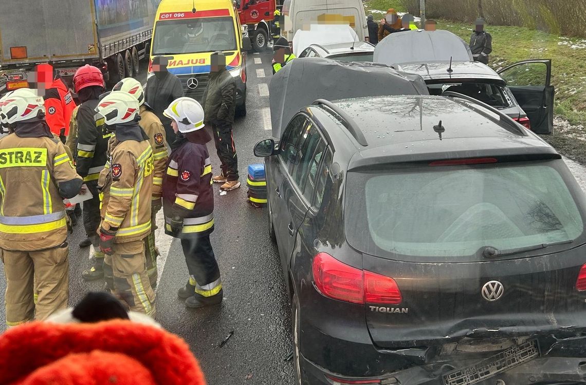 Wystarczy chwila nieuwagi, aby doszło do takiego karambolu Wystarczy chwila nieuwagi, aby doszło do takiego karambolu