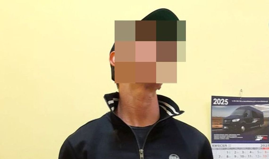 Kradł, kradł i wpadł. Poznali go nie tylko po czapce z daszkiem z napisem