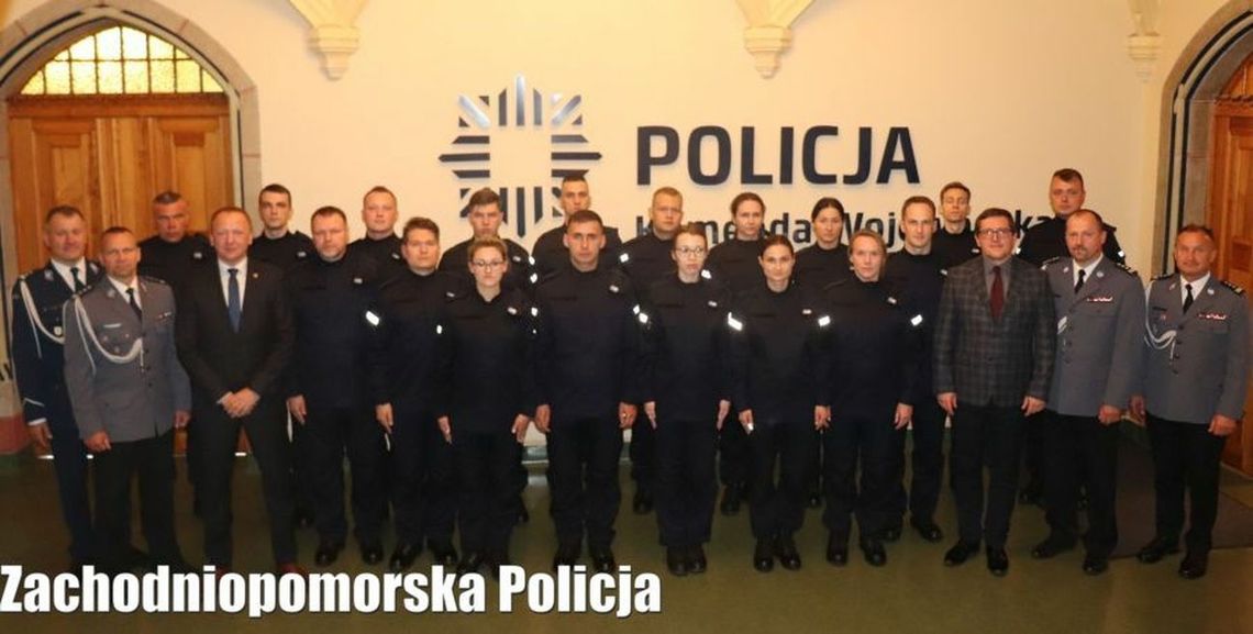 Mamy nowych funkcjonariuszy policji