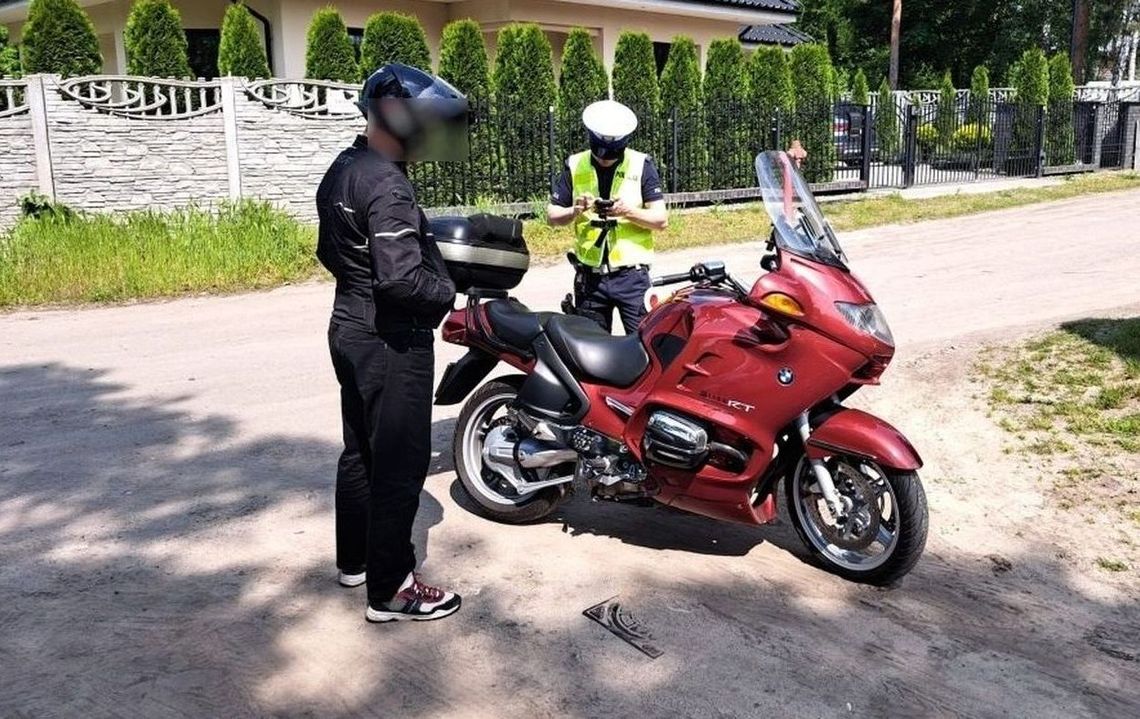 Naćpany jechał motorowerem i miał przy sobie narkotyki. Było jeszcze coś