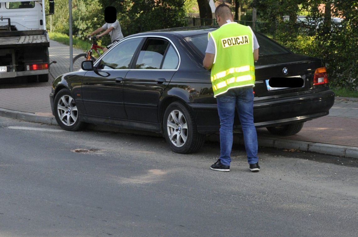 Naćpany w BMW pokazał fałszywe prawo jazdy