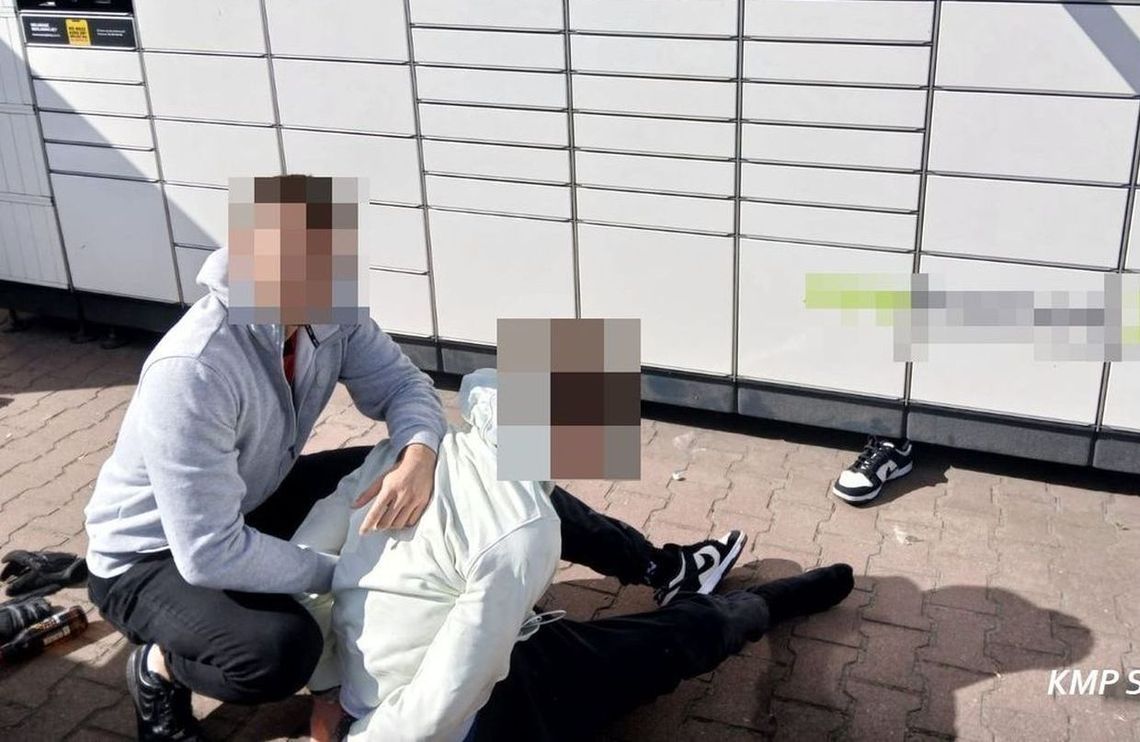 Robił przekręty korzystając z paczkomatu