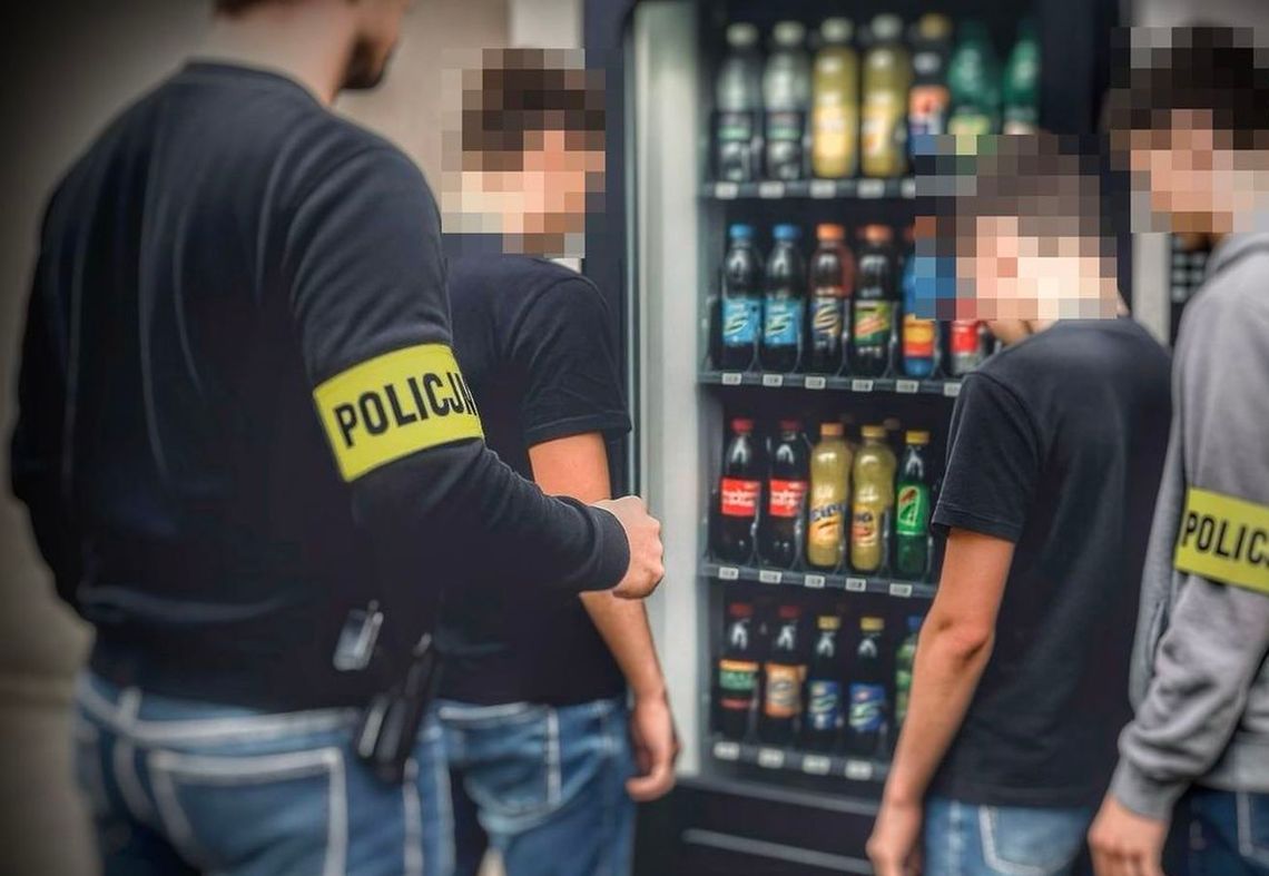 Nastolatkowie wpadli na gorącym uczynku