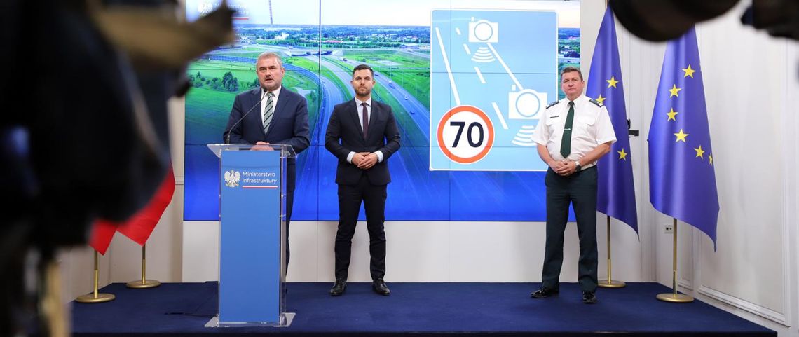 Proponują taki znak drogowy. Odcinkowym pomiar z nowym znakiem Proponują taki znak drogowy. Odcinkowym pomiar z nowym znakiem
