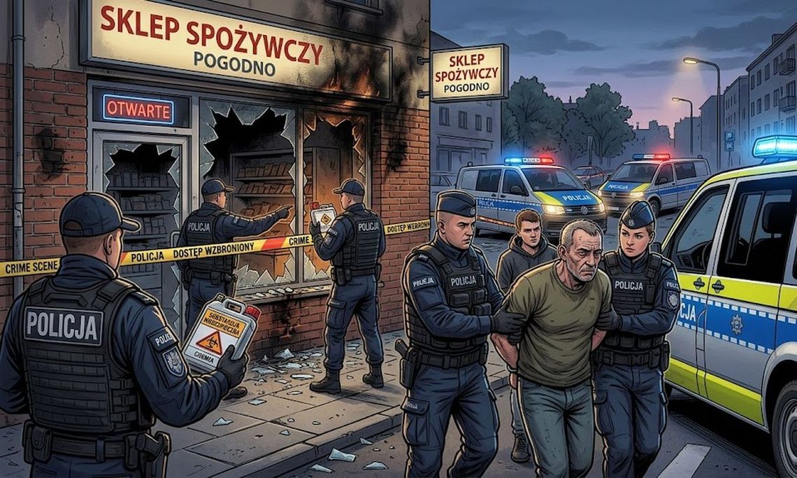 Ogień, żrący fetor i zatrzymanie sprawców. Zemsta czy walka o haracz? Ogień, żrący fetor i zatrzymanie sprawców. Zemsta czy walka o haracz?