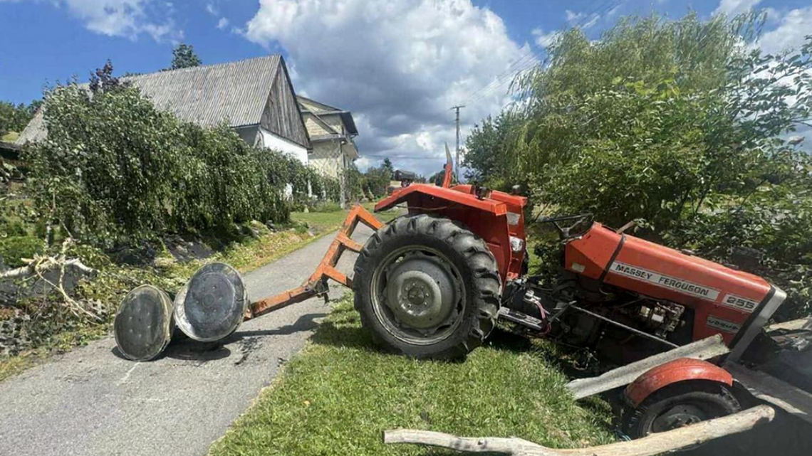 Pijany traktorzysta i straty. Rekordowa ilość alkoholu w organizmie