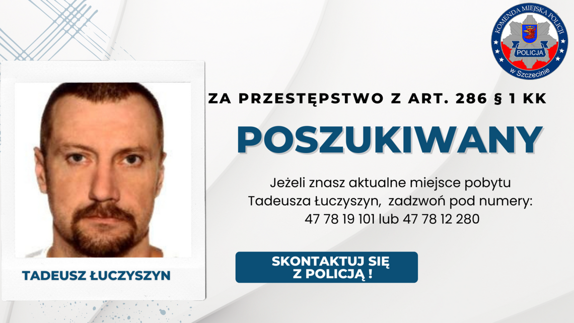 Poszukiwany w związku z udziałem w zorganizowanej grupie przestępczej