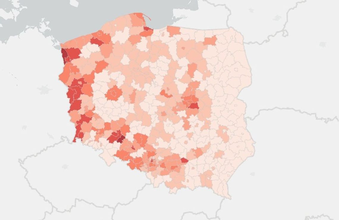 Poważna sytuacja epidemiczna w województwie zachodniopomorskim