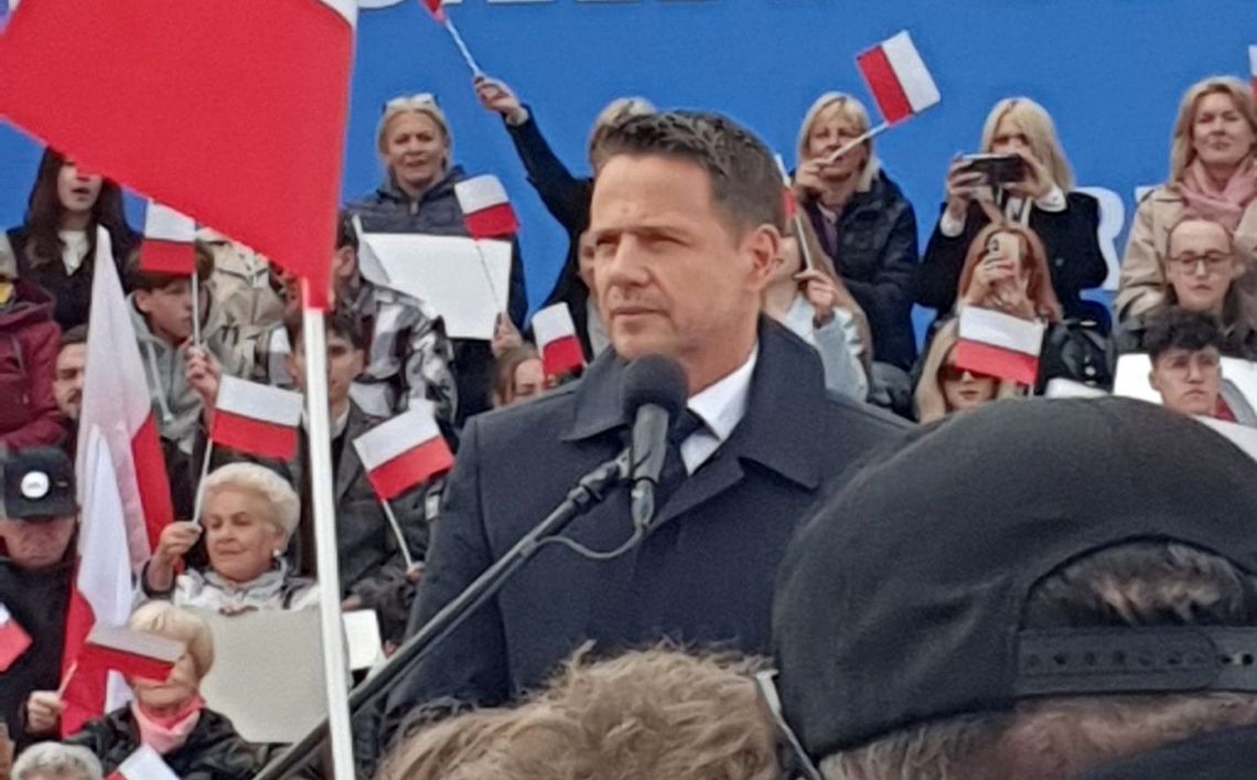 Rafał Trzaskowski W Szczecinie krytykuje i obiecuje